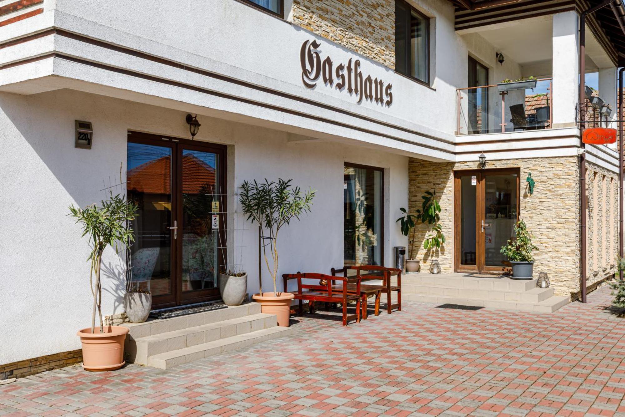 Отель Gasthaus Sacalaz Тимишоара Экстерьер фото